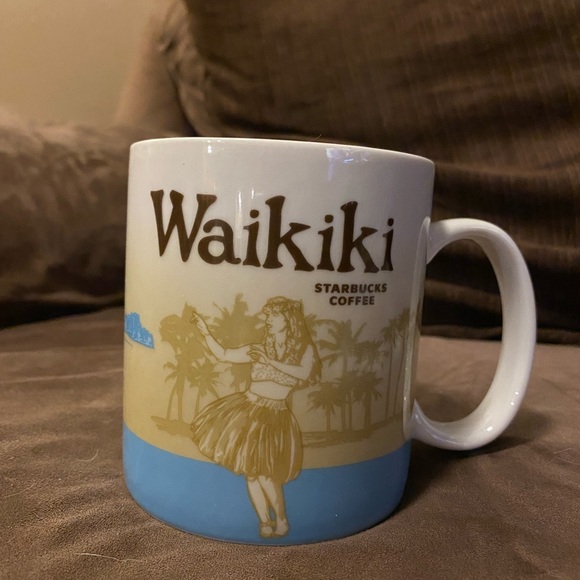 Waikiki you are here starbucks cup